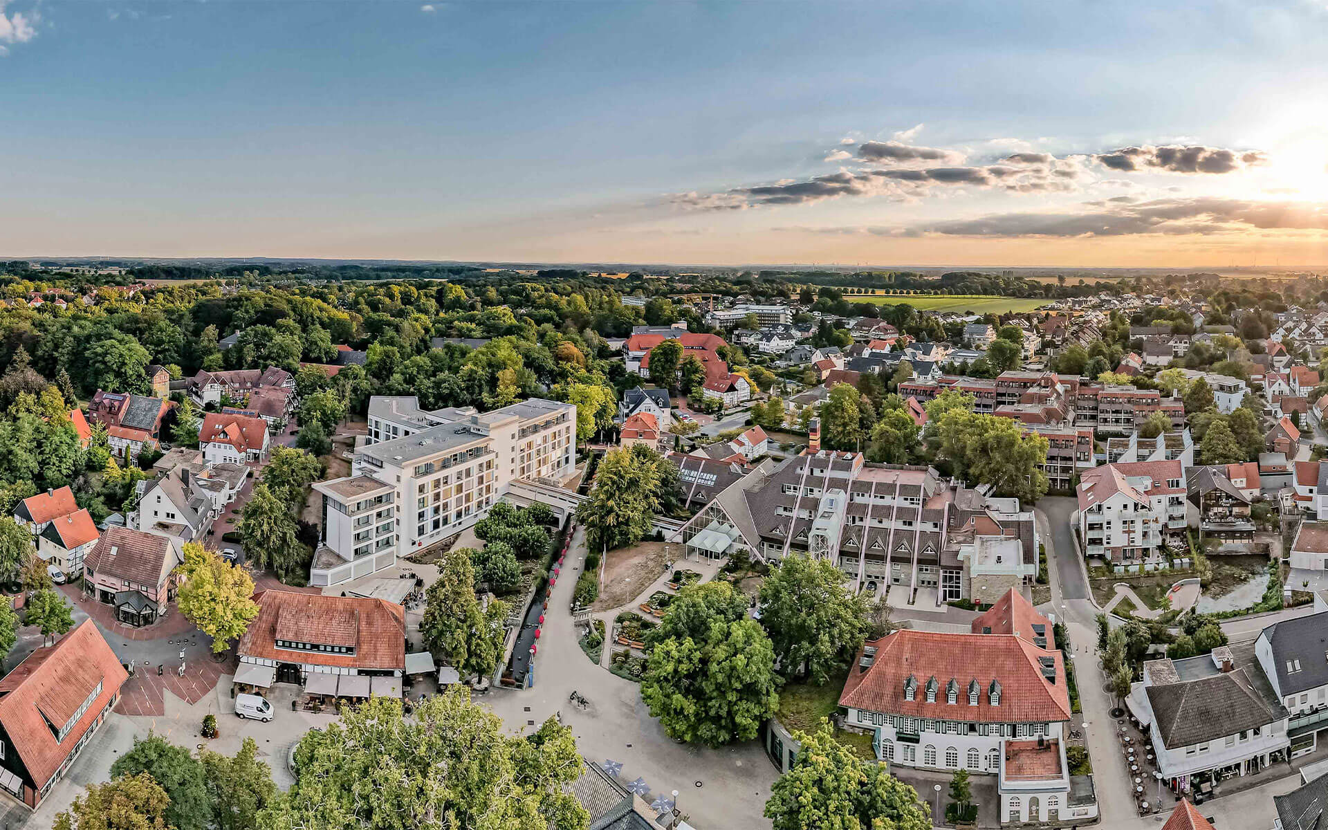 Drohnen Aufnahme Klinik Hellweg